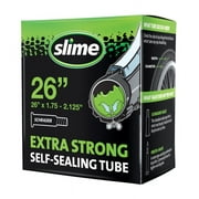 Slime Extra Strong Self-Sealing Bicycle Tube Schrader 26 x 1.75-2.125 Bike Inner Tube - 30045