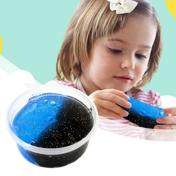 Slime Kit, Modeling Clay, Fruit Scented Stretchy Slime for Sensory Play and Creative Arts, Soft Non Settling Texture with Accessories for Kids Crafts and Stress Relief