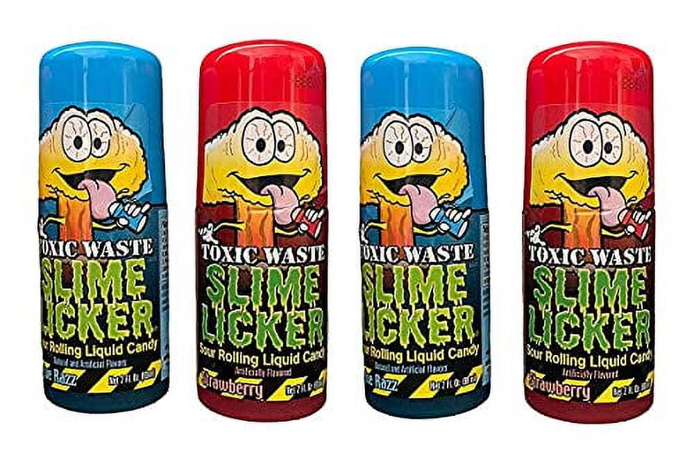Slime Licker 3-Pack of Blue Razz Sour Candy 
