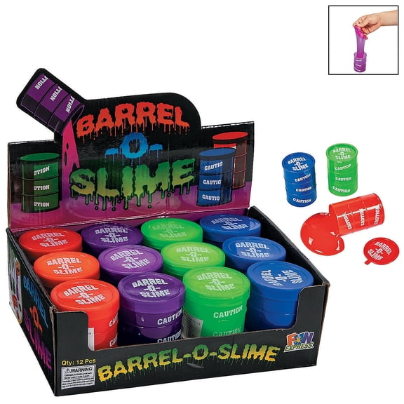 Slime - Party Favors - 12 Pieces