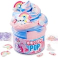 thumbnail image 1 of Slime Party Favors, Bubblegum Unicorn Slime - 8 oz., Soft, Non-Sticky, Mess-Free, Stress Relief, and Safe - Toys for Kids Classroom Reward, Boys and Girls Birthday Gifts Party Favors, 1 of 7