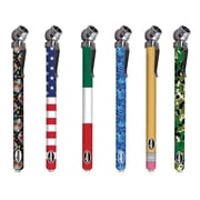 Slime Patterned Pencil Tire Gauge 10-50 PSI, Multiple Color Options
