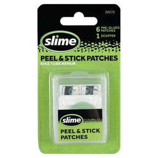 Slime 7 Piece Multipurpose Rubber Tube Tire Repair Patch Kit 1022-A
