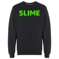 thumbnail image 1 of Slime Radioactive Style Words Sweatshirt Men -Image by Shutterstock, Male x-Large, 1 of 2