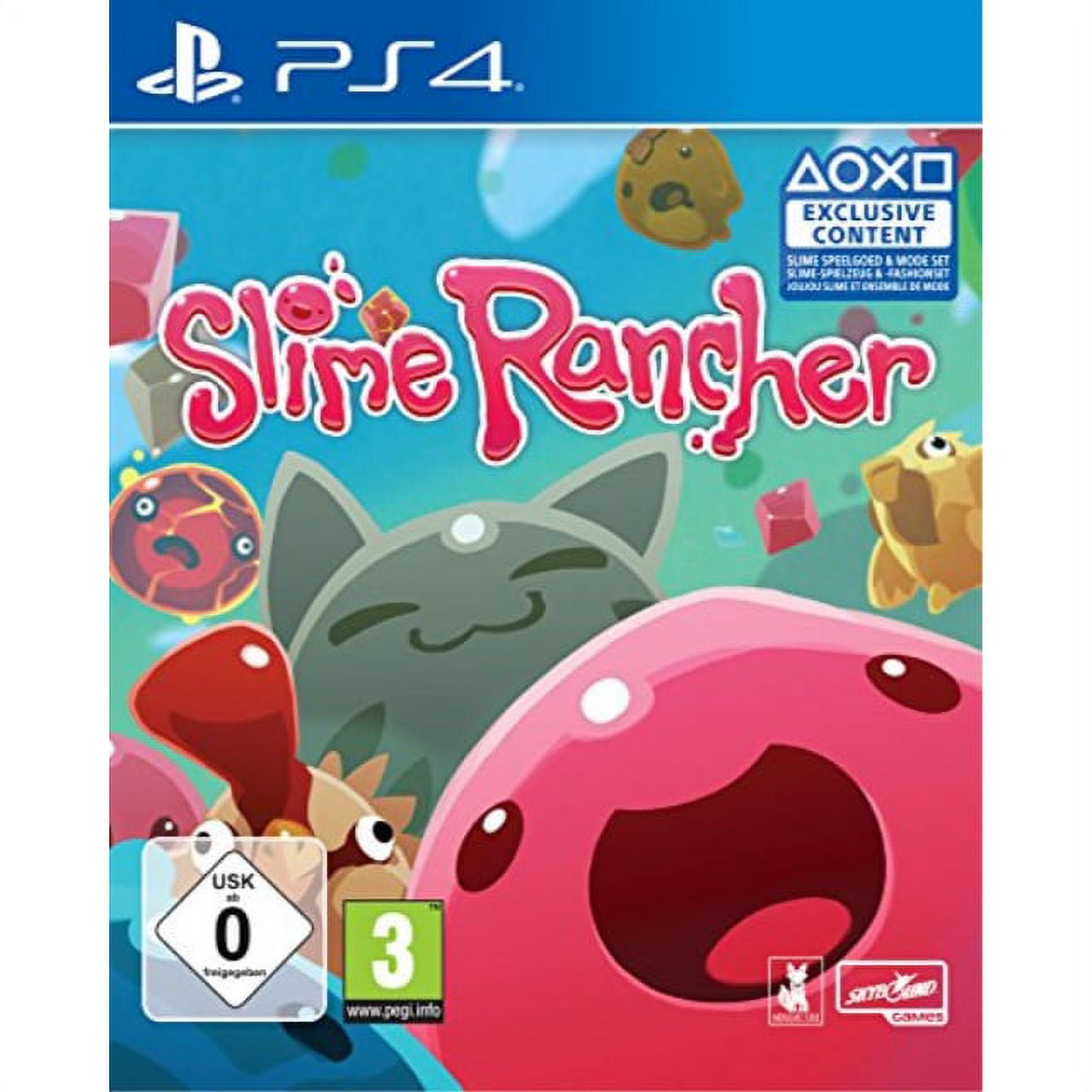 Slime Rancher (Playstation 4 / PS4) Choose from 3 game modes: Adventure,  Casual, and Rush 