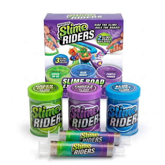 Slime Riders Slime Road Expansion Kit with 3 Slimes & 2 Road Builders