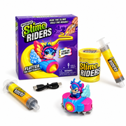 Slime Riders - Slime Toy Race Track Builder with Motorized Rechargeable Car - Flutter the Butterfly