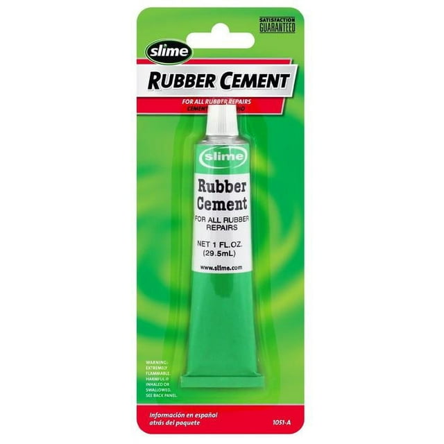Slime Rubber Cement 1oz for Tire Repair 1051a