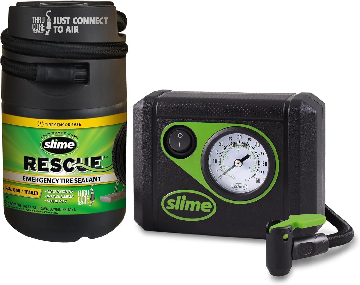 Smart Spair Slime Tire Repair Kit With16 oz. Sealant 50107