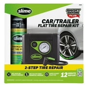 Slime Smart Spair Plus Flat Tire Repair Kit 50165 (Car/Trailer)