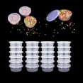 thumbnail image 1 of Slime Storage Containers with Lids Recyclable 25 Pc for DIY Making, 1 of 1
