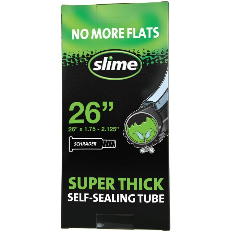 Slime schrader bike clearance inner tube