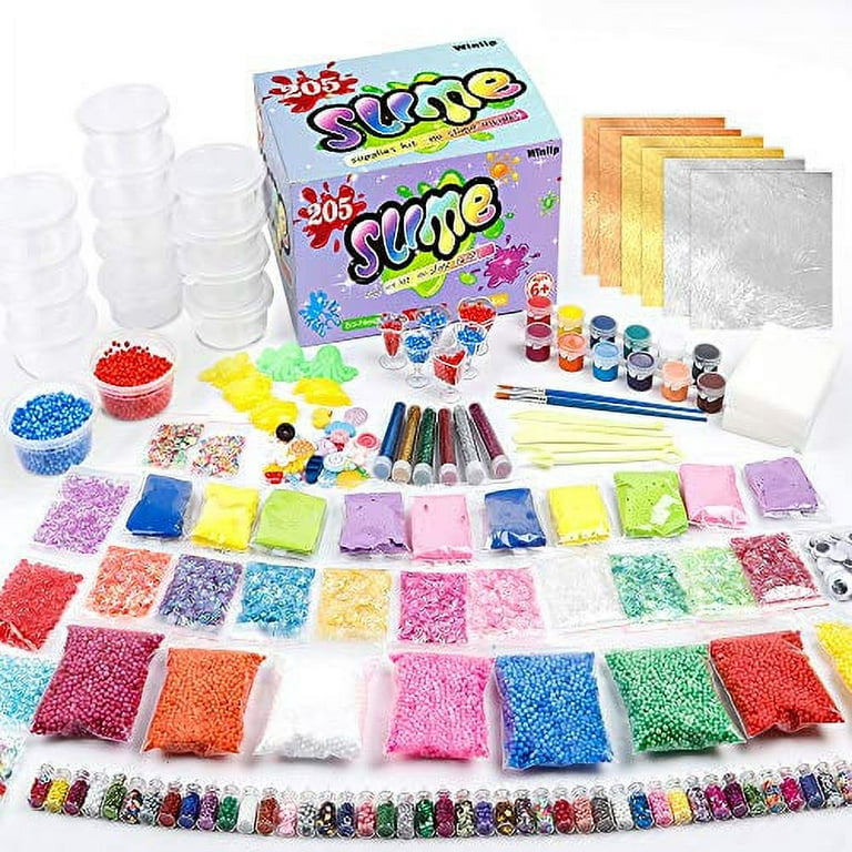 Buytra DIY slime beads glitter slime supplies slime accessories materials  clay kid toys 