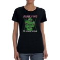 thumbnail image 1 of Slime Time Monster Fun Club Shaped T-Shirt Women -Image by Shutterstock, Female Large, 1 of 4