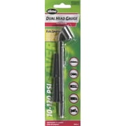 Slime Tire Gauge, Dual Head, Pencil, 10-120 Psi, Includes Valve Extensions, Silver, 8.5", New, Multiple Makes - 2016-a