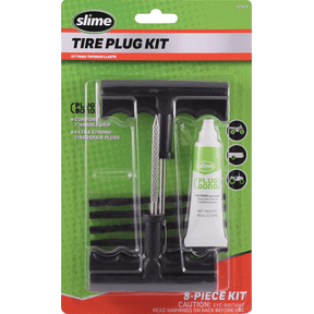 Slime Tire Plug Kit - Single Pack Standard Vehicle Use, OE Replacement
