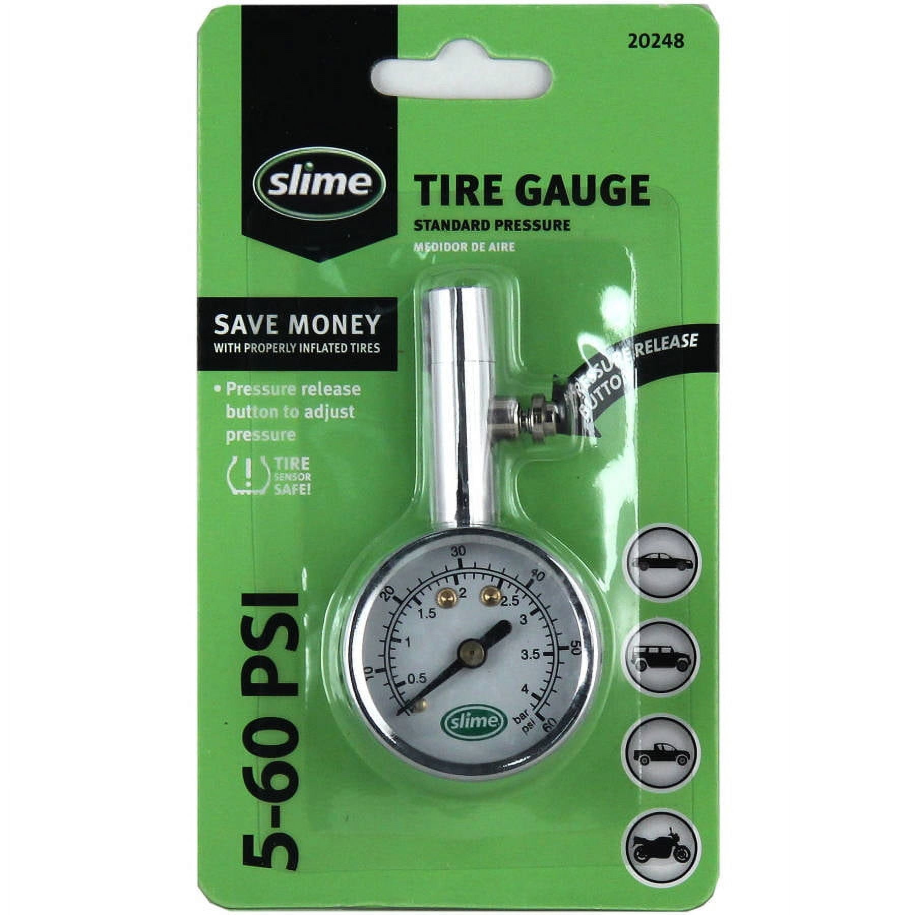 Slime Tire Pressure Gauge 560 PSI 20248