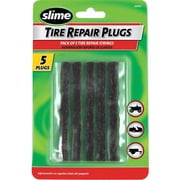 Slime 4-Inch Brown Tire Repair Plugs 5-Pack