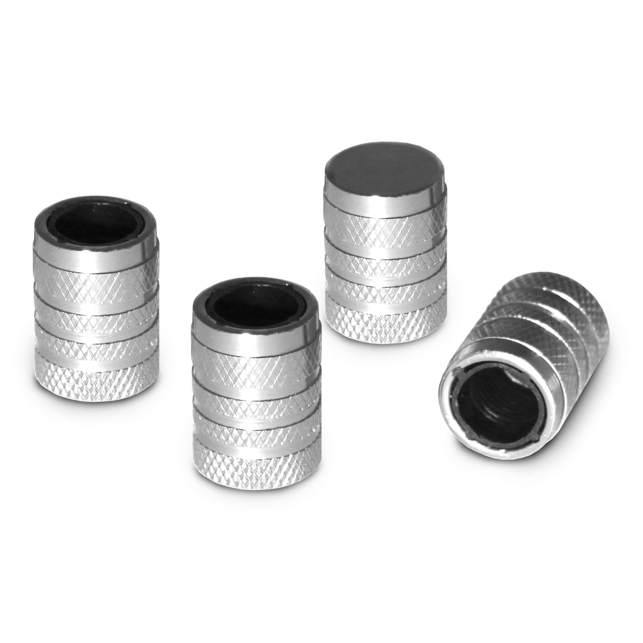 Slime Tire Valve Stem Caps QuickSilver 20326