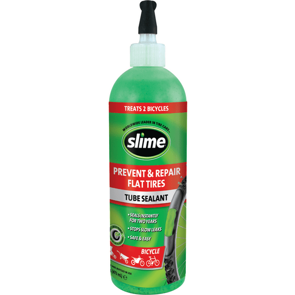 Slime Tube Sealant 16oz (Treats 2 Bicycles) - 10056w