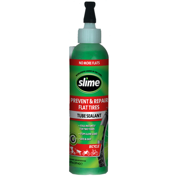 Slime Tube Sealant Great for Bicycles, Dirt Bikes, Wheelbarrows and Riding Mowers 8oz - 10003