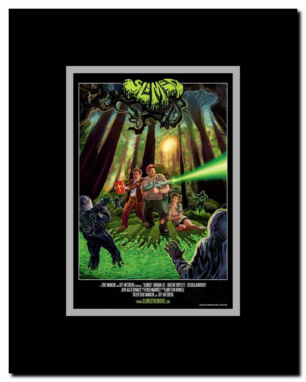 Slimed Framed Movie Poster
