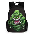thumbnail image 1 of Slimer Ghostbusters Backpack Student Satchel Schoolbag Bookbag Laptop Bag Multipurpose Large Capacity Daypack Rucksack Travel Bag, 1 of 8
