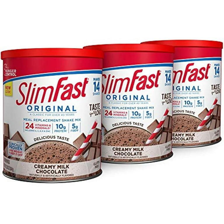  SlimFast Keto Meal Replacement Shake, Creamy Milk