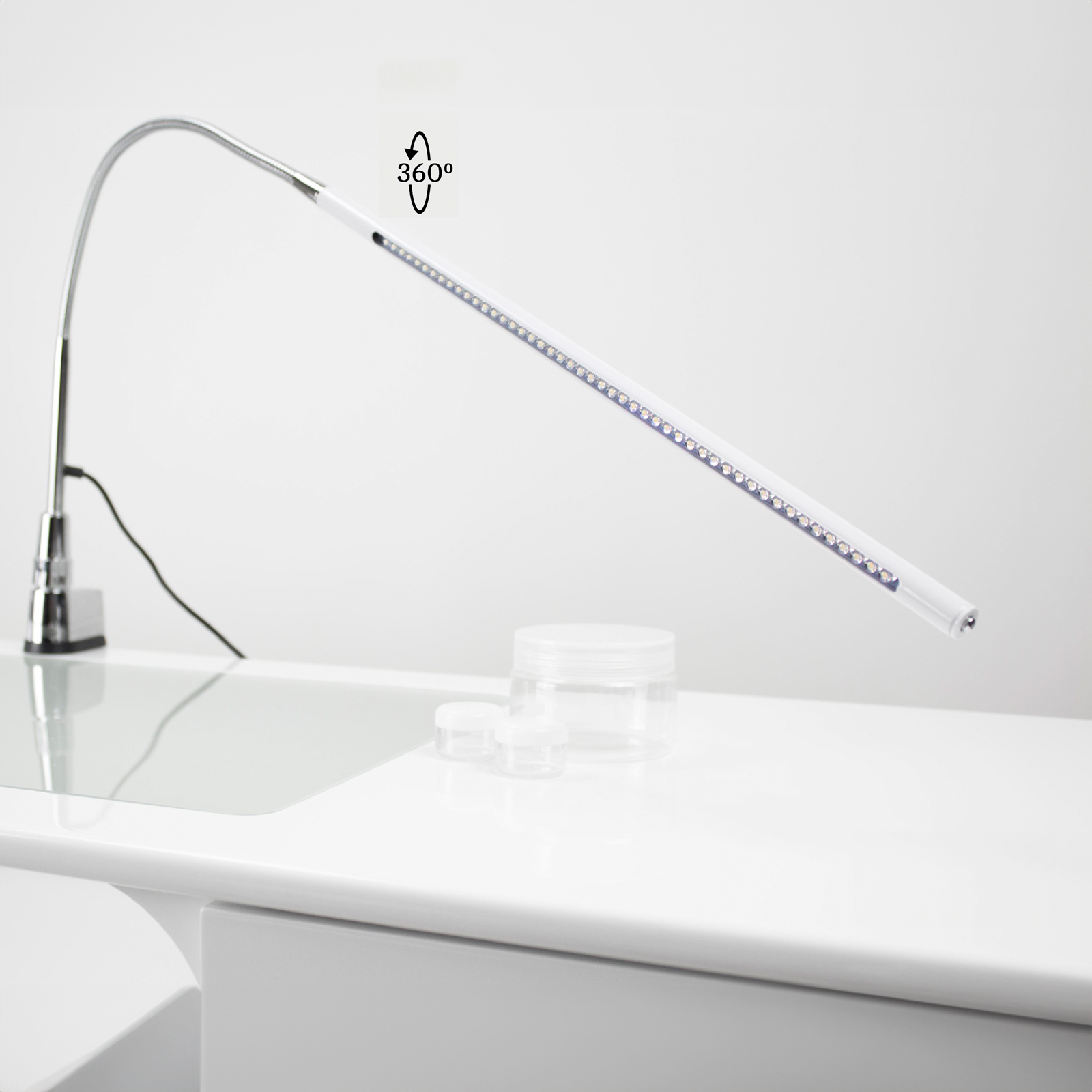 Slimflex LED Table Lamp Flexi Lamp Stylish Desk Lamp perfect for Nail  Salon, Manicure and Home