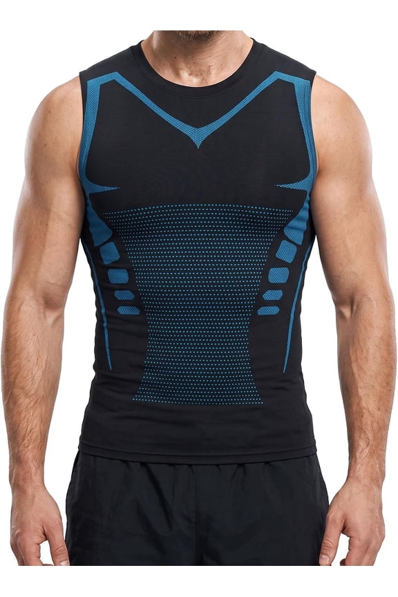 Slimflex for Men Compression Shaping Tank – Slim Fit Undershirt