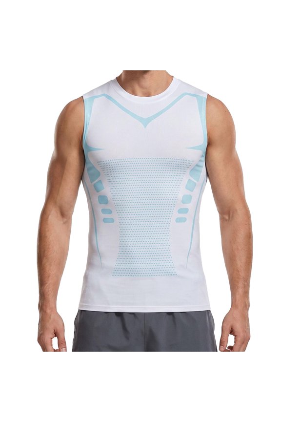 Slimflex for Men Compression Shaping Tank – Slim Fit Undershirt