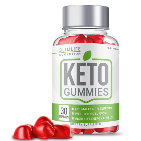 Slimlife Evolution Keto Gummies, Slim Life Evolution Gummies, SlimLife Keto ACV Gummy Apple Cider Vinegar Official Men Women Dietary Supplement (1 Pack)