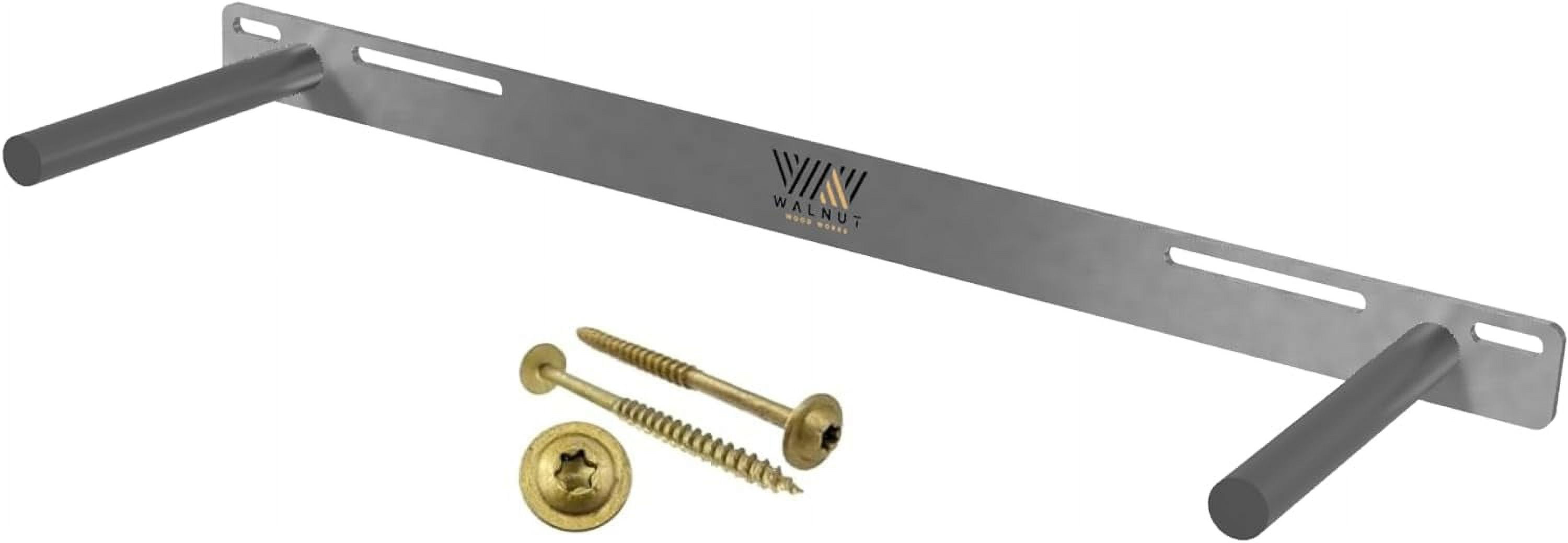 Slimline 24” Floating Shelf Bracket, 150 LB Weight Capacity, Supports 1