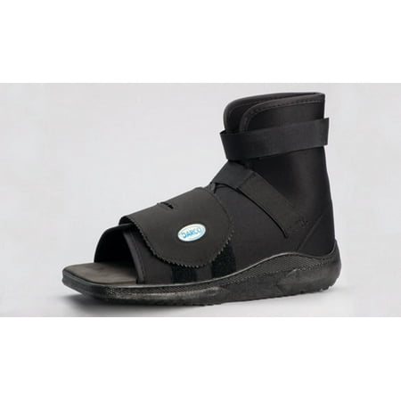 Slimline Cast Boot Black Sq. Toe Extra-small Adult