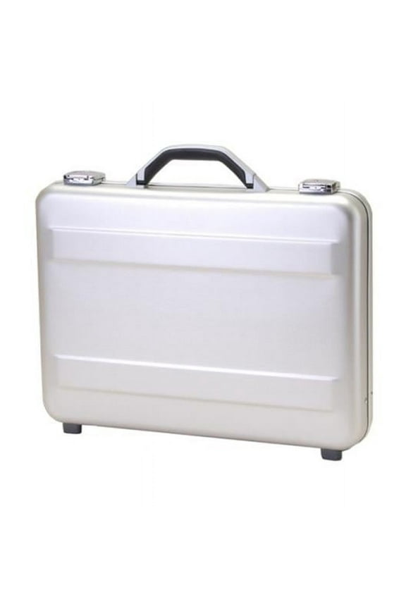 Slimline Molded Aluminun Attache Case, Silver