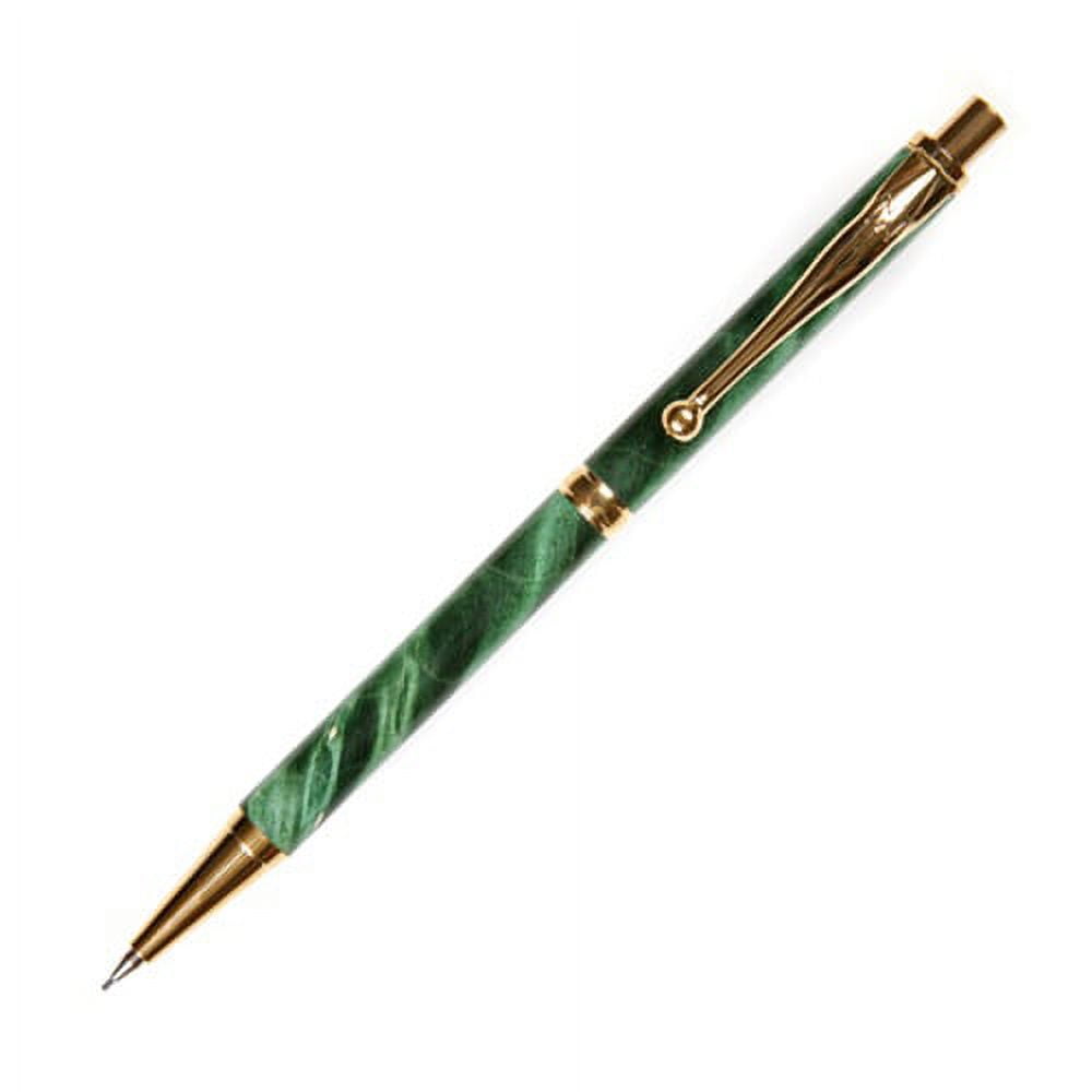 Slimline Pencil - Green Box Elder