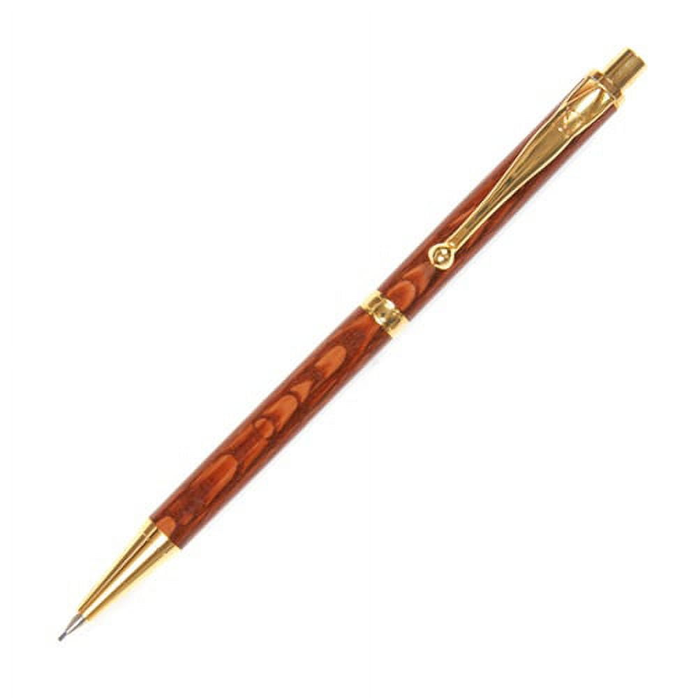 Slimline Pencil - Leopard Wood