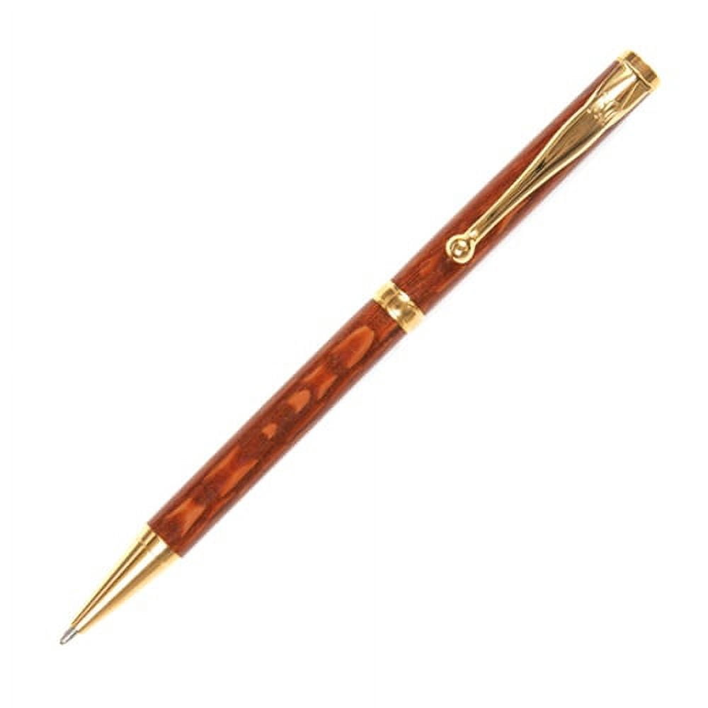 Slimline Twist Pen - Leopard Wood