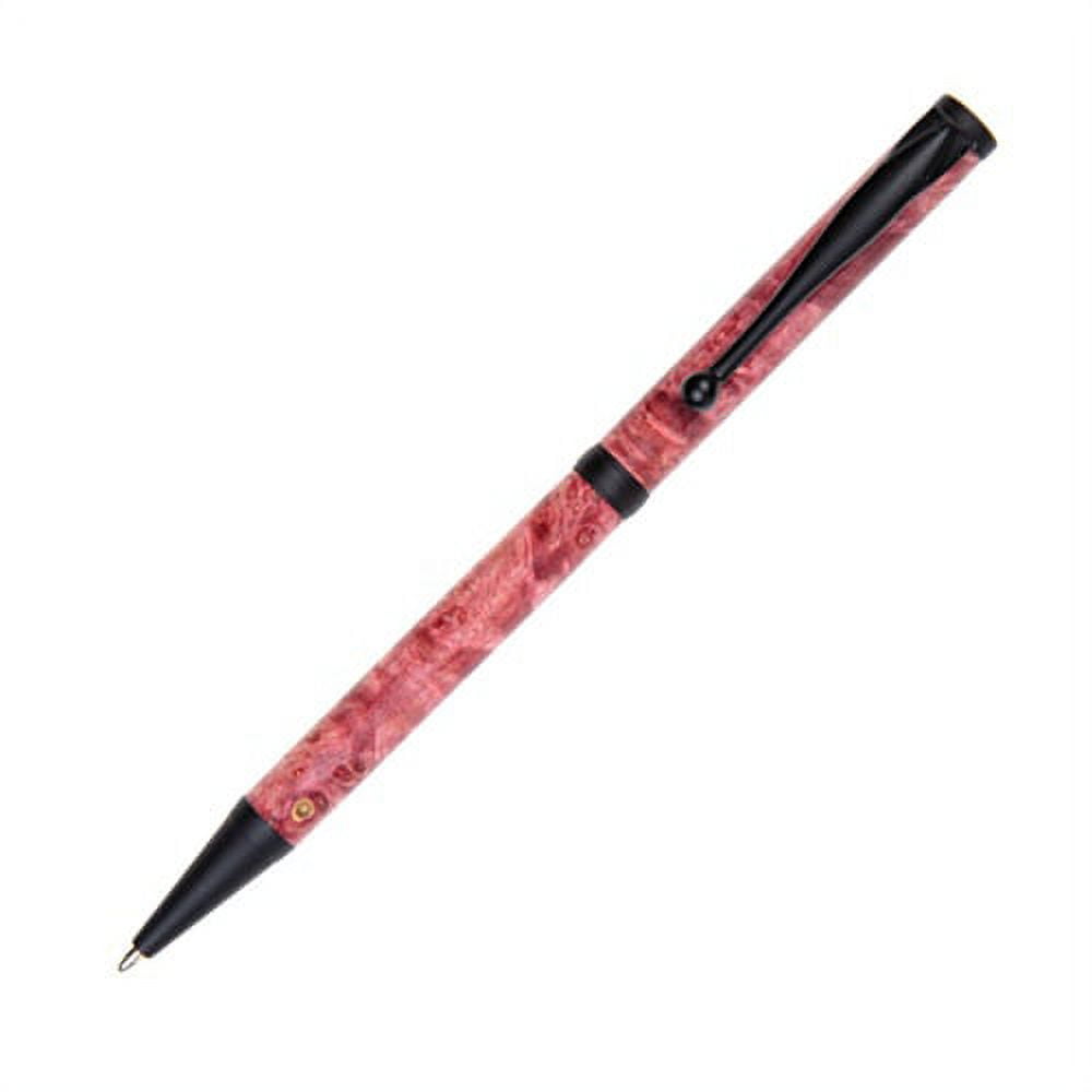 Slimline Twist Pen - Red Box Elder