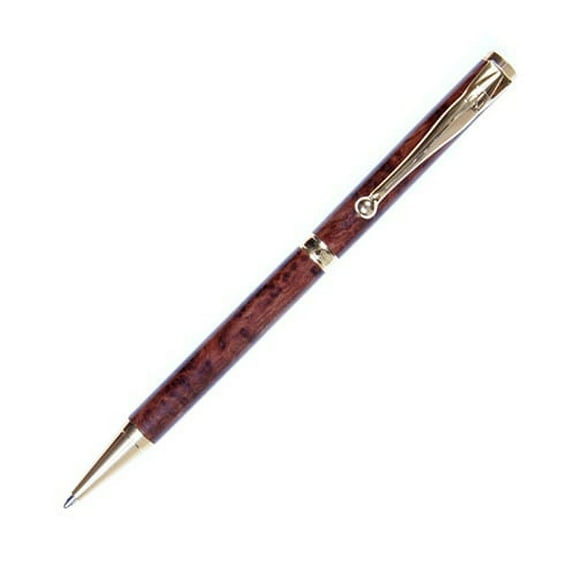 Slimline Twist Pen - Redwood Lace Burl