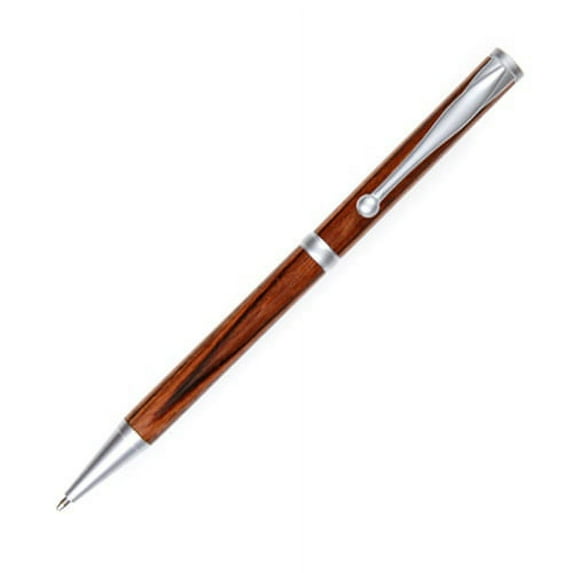 Slimline Twist Pen - Rosewood