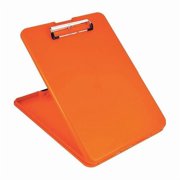 Slimmate Storage Clipboard 1/2" Clip Capacity 8 1/2 X 11 Sheets Hi-Vis Orange Qty 1