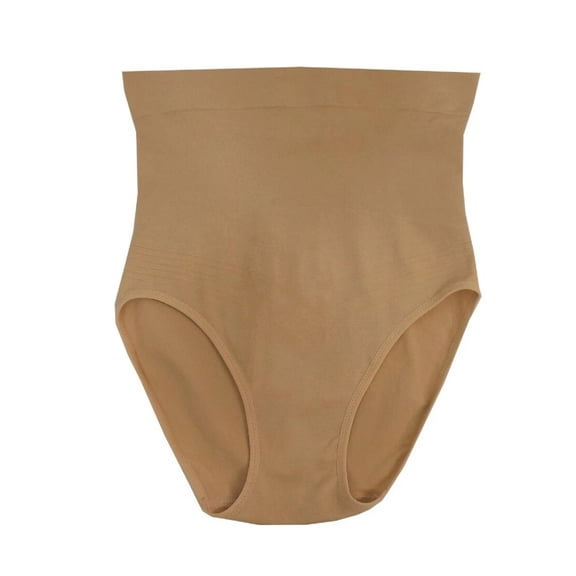 Slimmers Beige Firm Control Waist Shaping Brief Panties M17123 Women's Medium