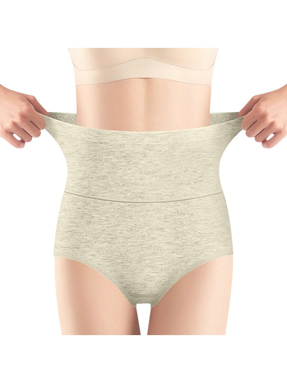Slimming High Waisted Compression Panties - Tummy Control Underwear for Women Mint Green XL