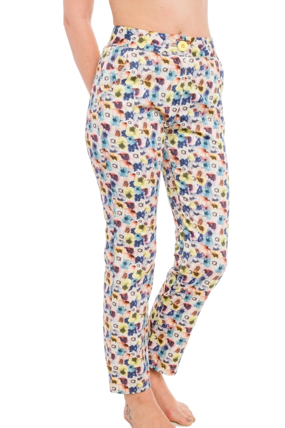 Slimming Print Pants