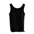 thumbnail image 1 of Slimming Tank Top for Women Fashion 2026 Summer Solid Color Ventilate Sleeveless Thread Inner Shapewear, 1 of 5