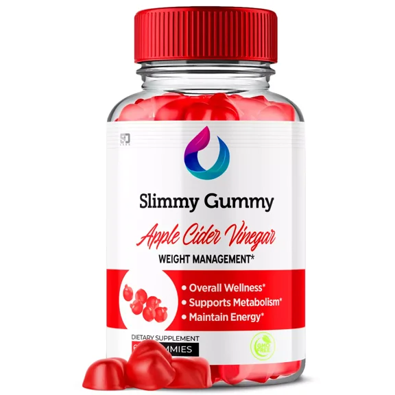 Slimmy Gummy Keto ACV Gummies Maximum Strength Weight Management Supplement 60 Gummies