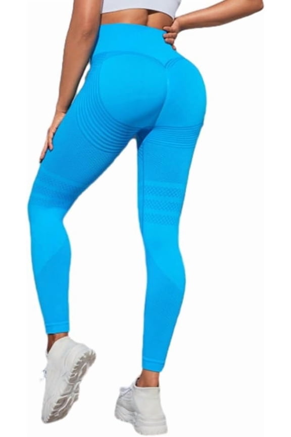Slimove 3D Leggings for Women Tummy Control, High Waisted Seamless Workout Pants Compression Anti Cellulite & Butt Lifting Yoga Gym Fitness Leggings