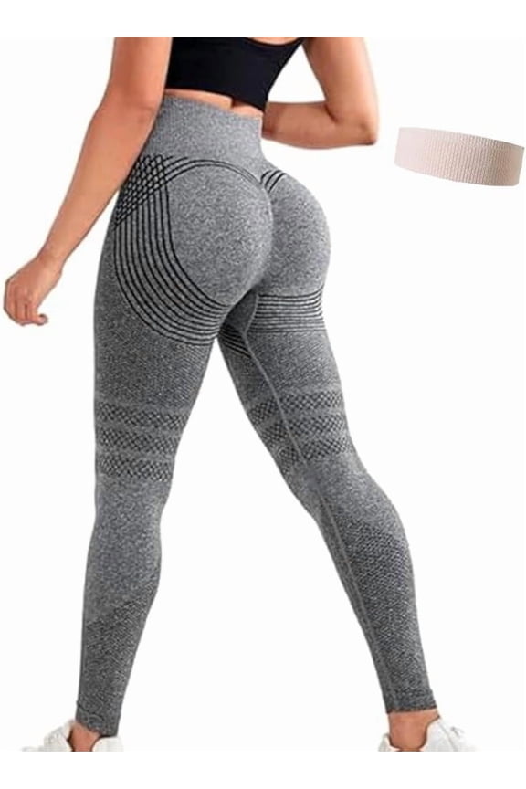 Slimove 3D Leggings for Women - High Waisted Tummy Control & Butt Lifting Anti Cellulite Leggings, Sculpting Yoga Pants with Instant Slimming Effect for Gym Workout