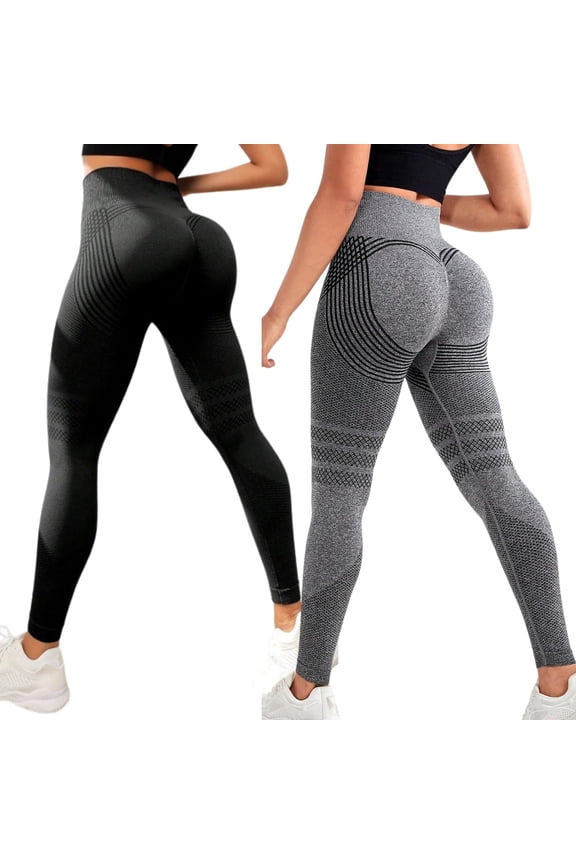 Slimove 3D Leggings with Resistance Bands - Anti Cellulite & Sculpting Leggings for Women, High Waisted Tummy Control & Butt Lifting Workout Leggings
